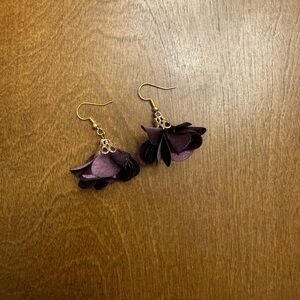 Flower handmade earrings